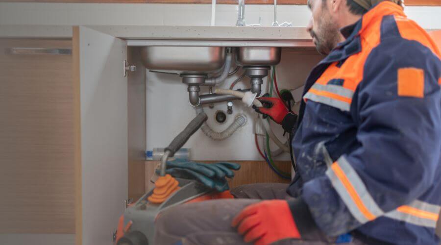 Professional slab leak plumber services in Provencal, LA